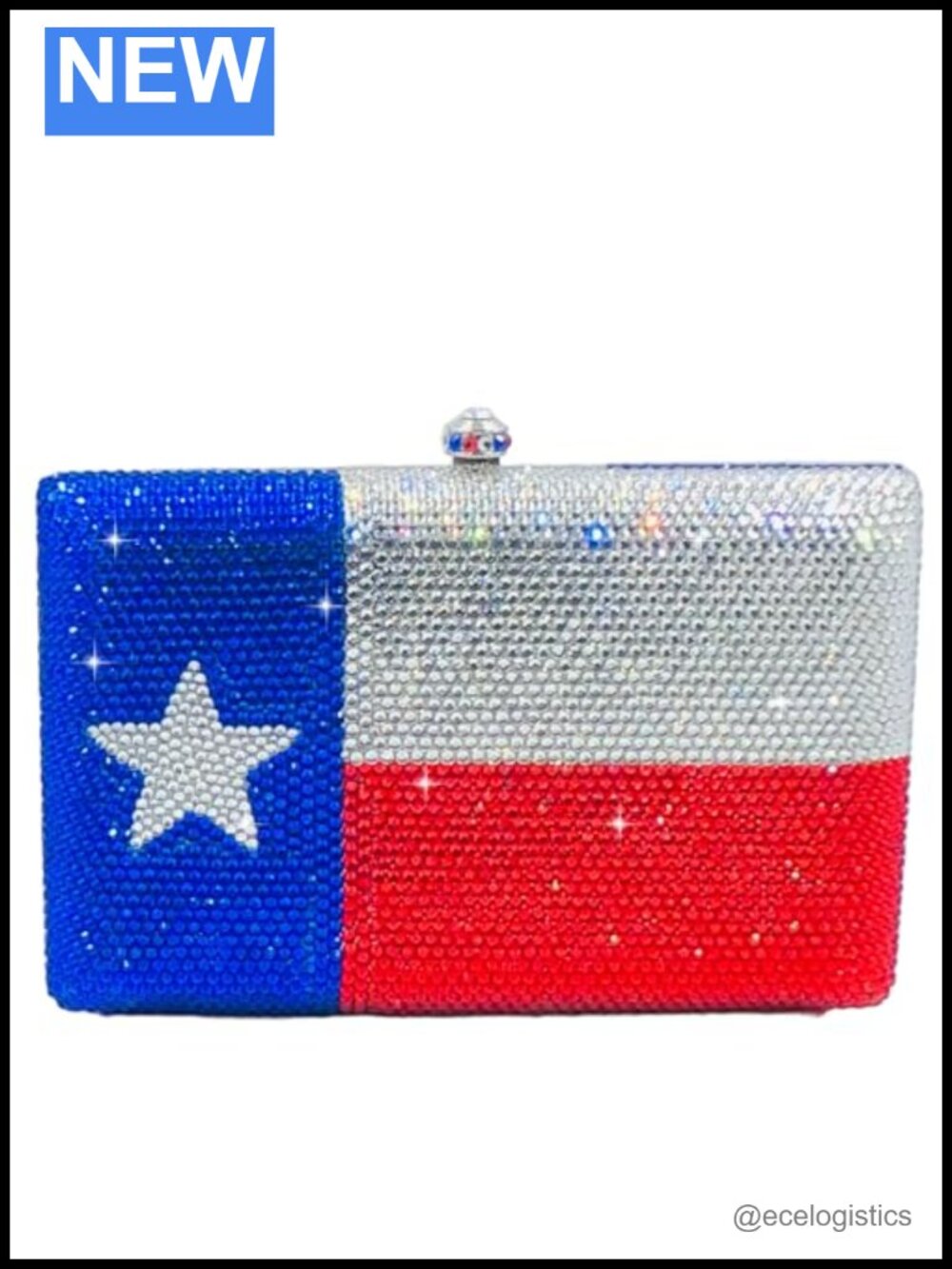 Handmade Rhinestone Crystal Clutch Evening Bag for Women Party Prom